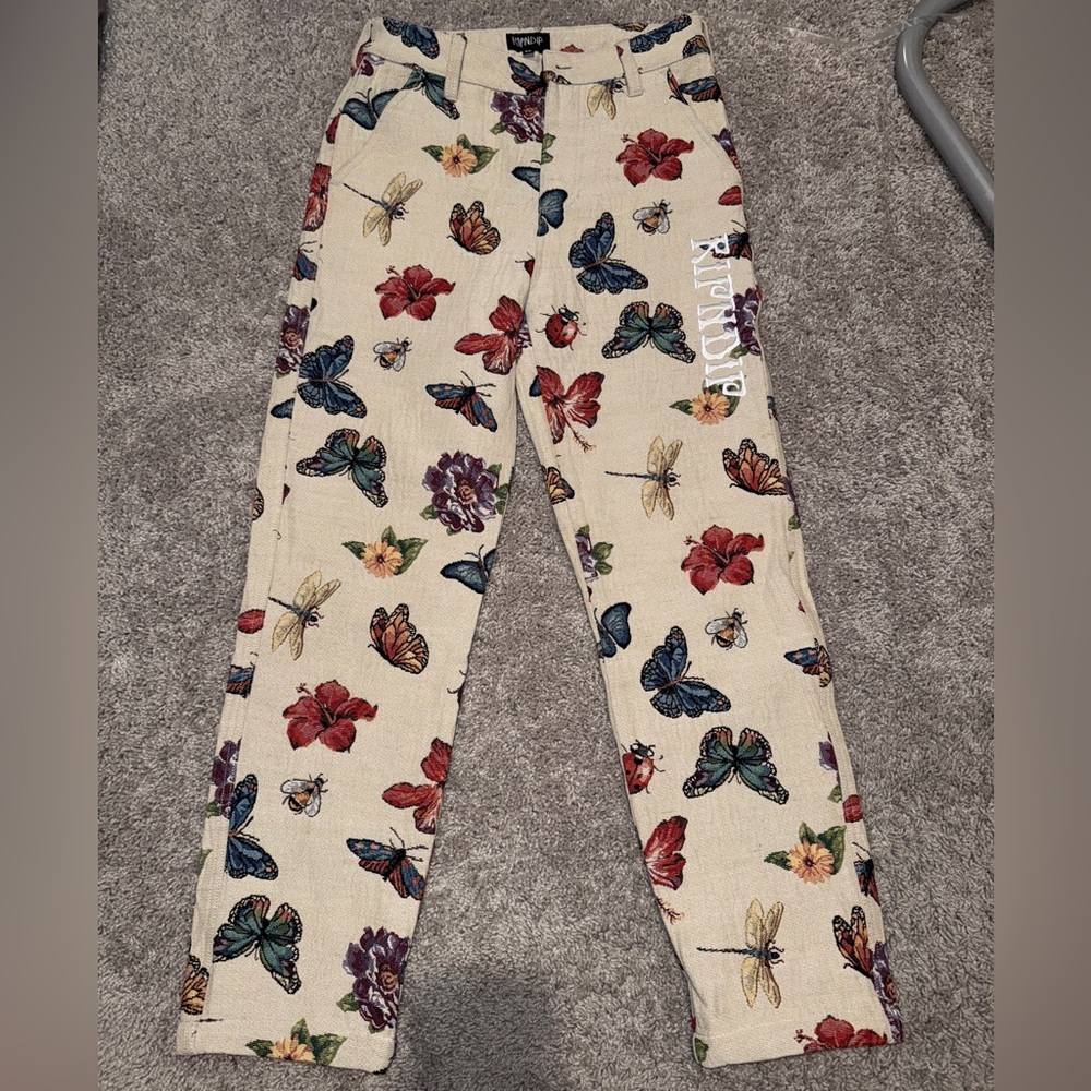 Rip n Dip butterfly bugs pants size 28 men’s